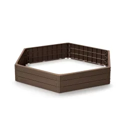 
                  PROSPERPLAST Rabata Ogrodowa Base Woody Rustykalna Cegła 1480x1290x250 mm IBWH-7587U 5905197570518